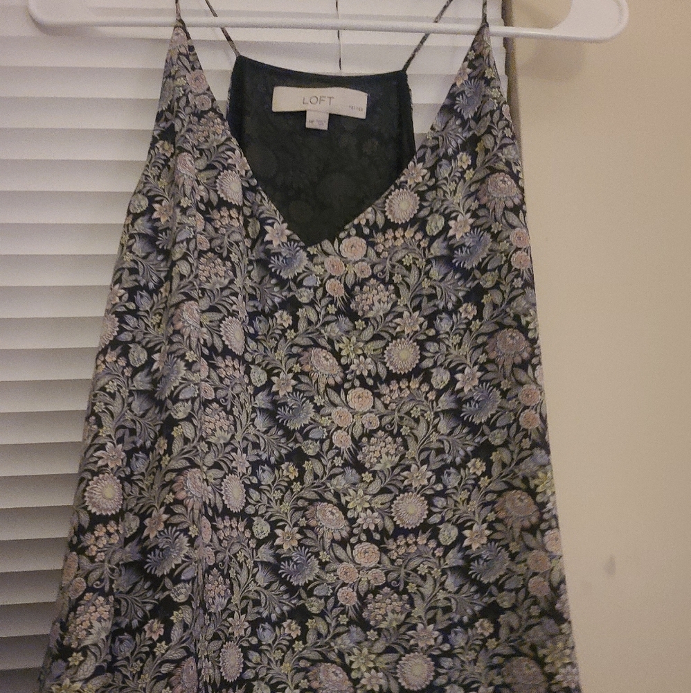 Loft floral print blouse